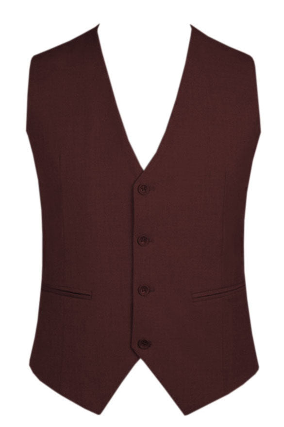 Burgundy Embassy Vest