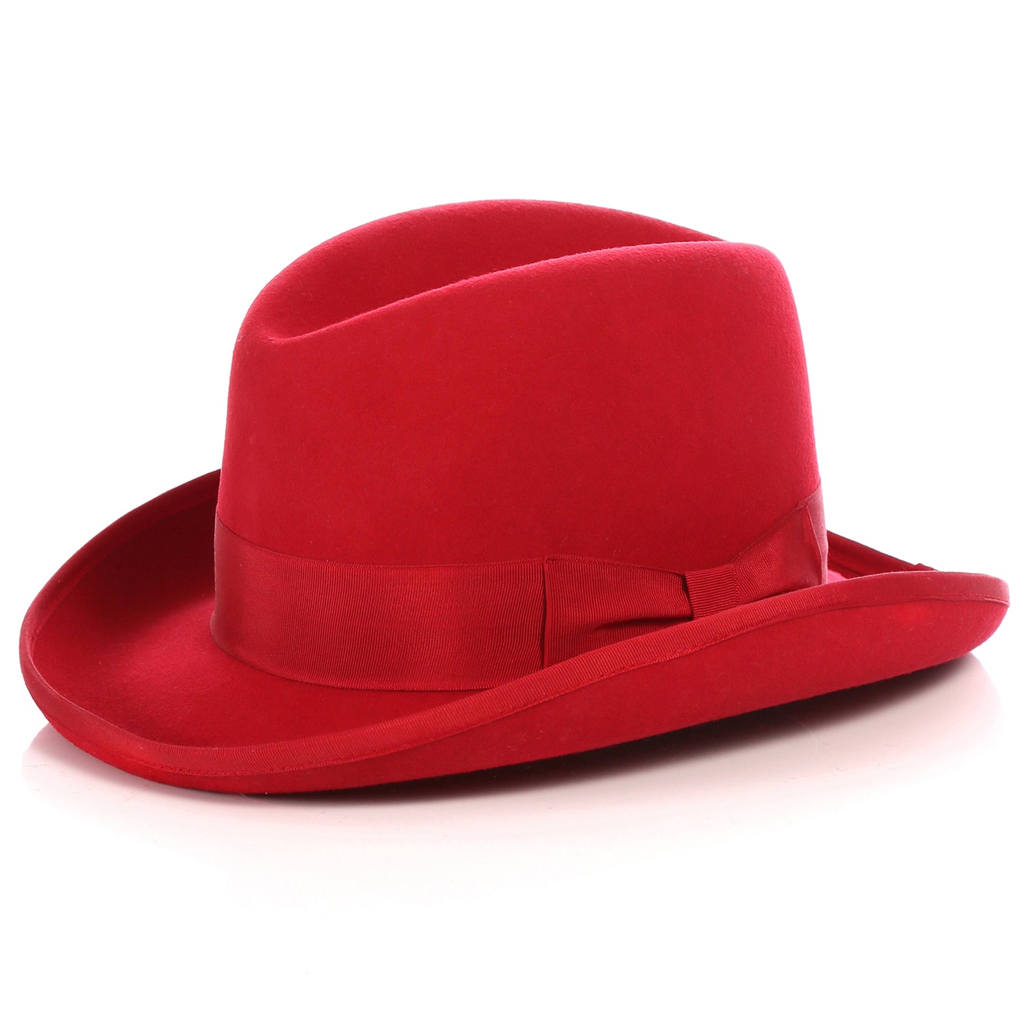 Red 100% Australian Wool Godfather Hat