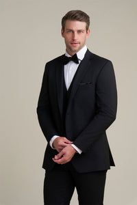 "Savoy" Black Suit Jacket (Separates)