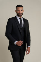 "Savoy" Black Suit Jacket (Separates)