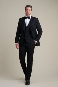 "Savoy" Black Suit Jacket (Separates)