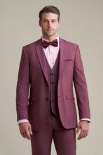 "Savoy" Burgundy Suit Jacket (Separates)