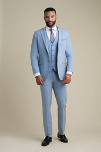 "Savoy" Light Blue Suit Jacket (Separates)