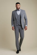 "Savoy" Medium Grey Suit Jacket (Separates)