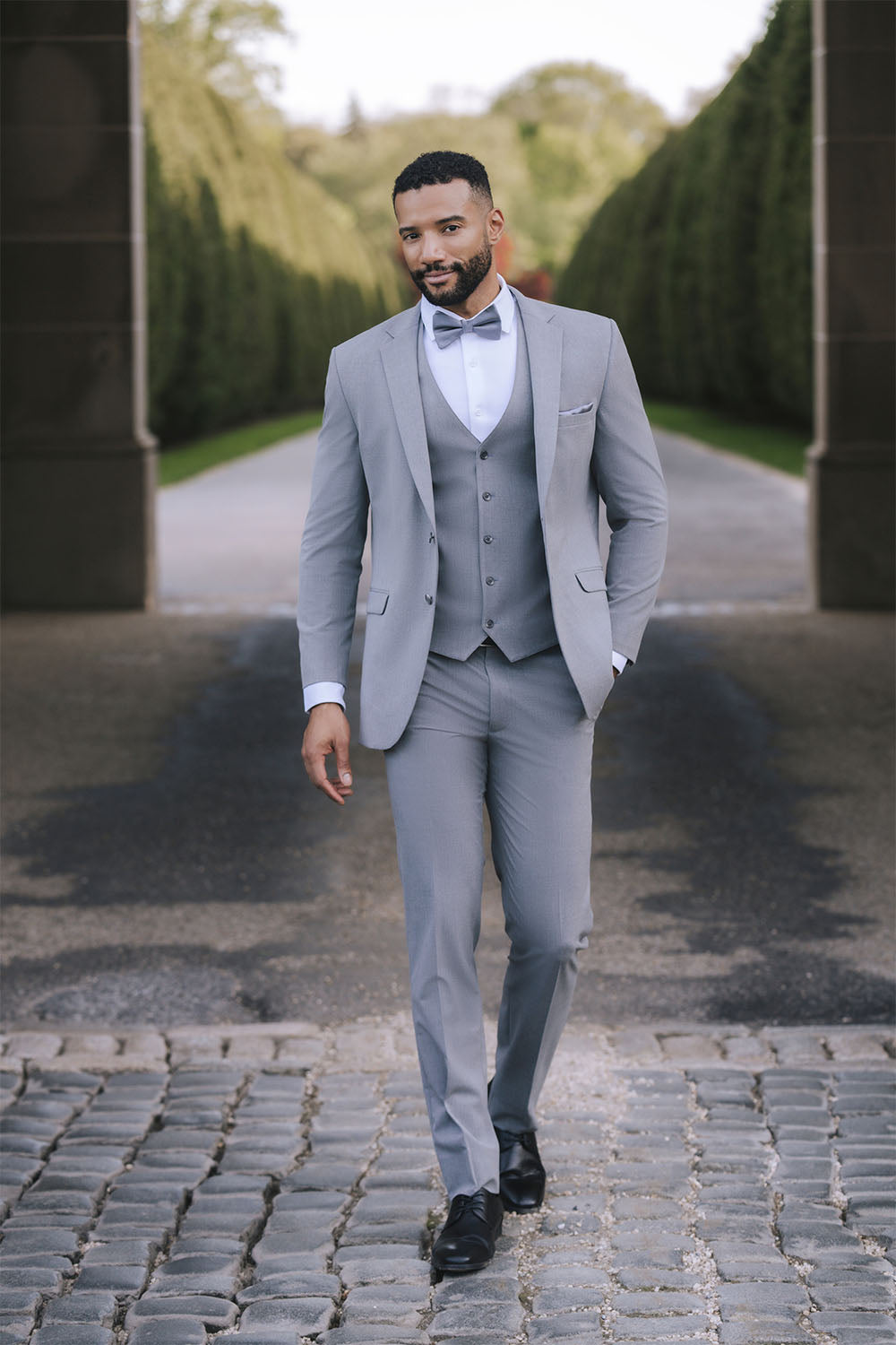 "Savoy" Medium Grey Suit Jacket (Separates)