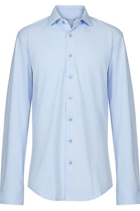 "Astoria" Sky Blue Laydown Formal Shirt