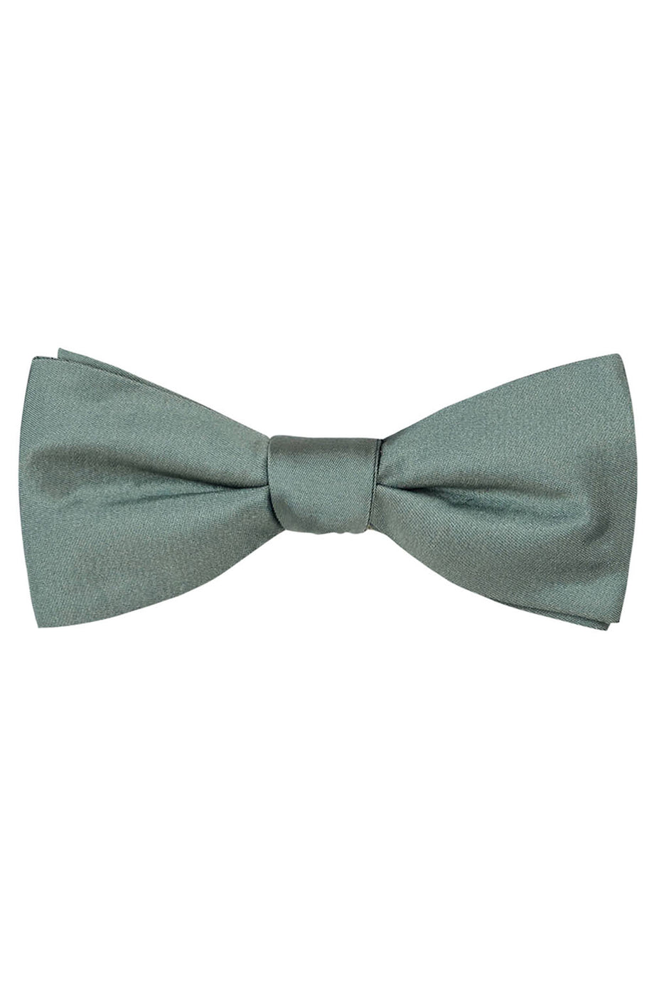 Fern Solid Satin Silk Bow Tie