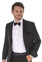 "Austin Diamond" Black Shawl Tuxedo Jacket (Separates)