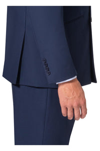 "Kingsley" New Blue Double-Breasted Peak Suit (2-Piece Set)