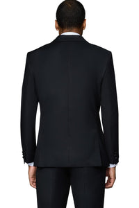 "Pembroke" Black 2-Button Notch Tuxedo (2-Piece Set)