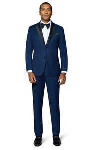 "Pembroke" New Blue 2-Button Notch Tuxedo (2-Piece Set)