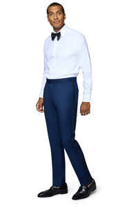 "Winslow" New Blue 1-Button Notch Tuxedo (2-Piece Set)