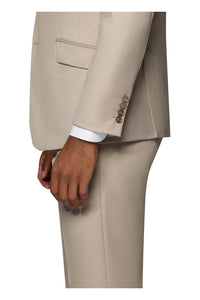 "Ashford" Tan 2-Button Notch Suit (3-Piece Set)