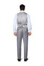 "Ashford" Light Grey 2-Button Notch Suit (3-Piece Set)