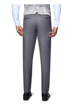 "Ashford" Medium Grey 2-Button Notch Suit (3-Piece Set)