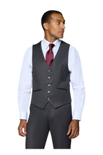 "Ashford" Charcoal 2-Button Notch Suit (3-Piece Set)