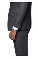 "Ashford" Charcoal 2-Button Notch Suit (3-Piece Set)