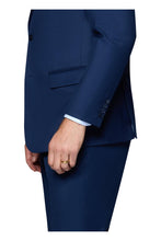 "Ashford" New Blue 2-Button Notch Suit (3-Piece Set)