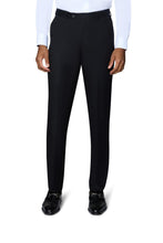 "Ashford" Black 2-Button Notch Suit (3-Piece Set)