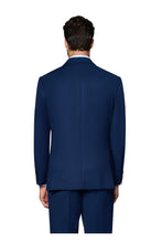 "Ashford" New Blue 2-Button Notch Suit (3-Piece Set)