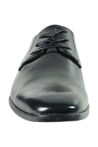 "King" Black Dress Shoes