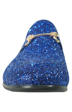 "Glitter" Blue Shoes