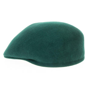 Classic Premium Wool Hunter Green English Hat - Ferrecci USA 