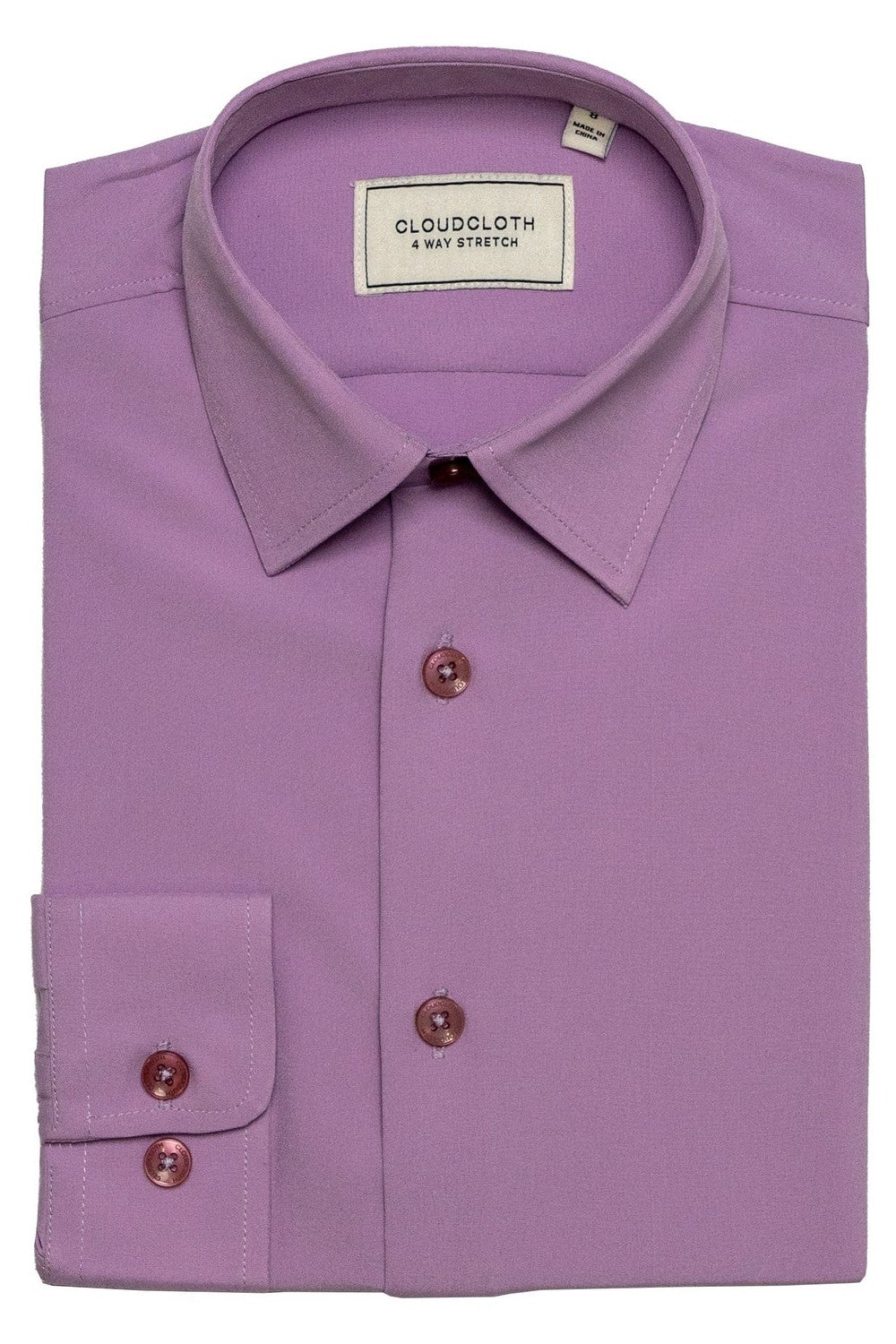 "Cloud Cloth" Kids Lavender Laydown Dress Shirt