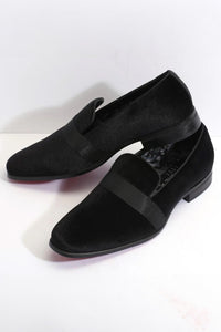 "Lincoln" Black Couture 1910 Tuxedo Shoes