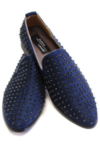 "The Spike" Blue Shoes