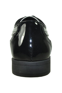 "Telford" Black and White Vangelo Tuxedo Shoes