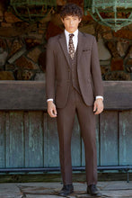 "Metro" Chocolate Suit Jacket (Separates)