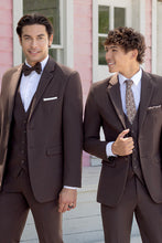 "Metro" Chocolate Suit Jacket (Separates)