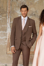 "Metro" Cocoa Suit Jacket (Separates)