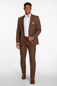 "Metro" Cocoa Suit Jacket (Separates)