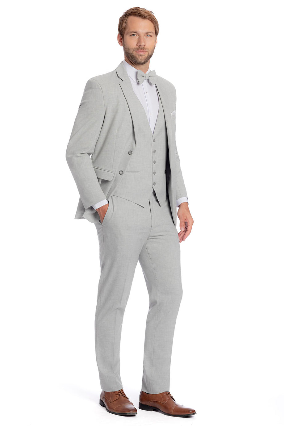 "Metro" Light Grey Suit Jacket (Separates)