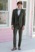 "Metro" Olive Suit Jacket (Separates)