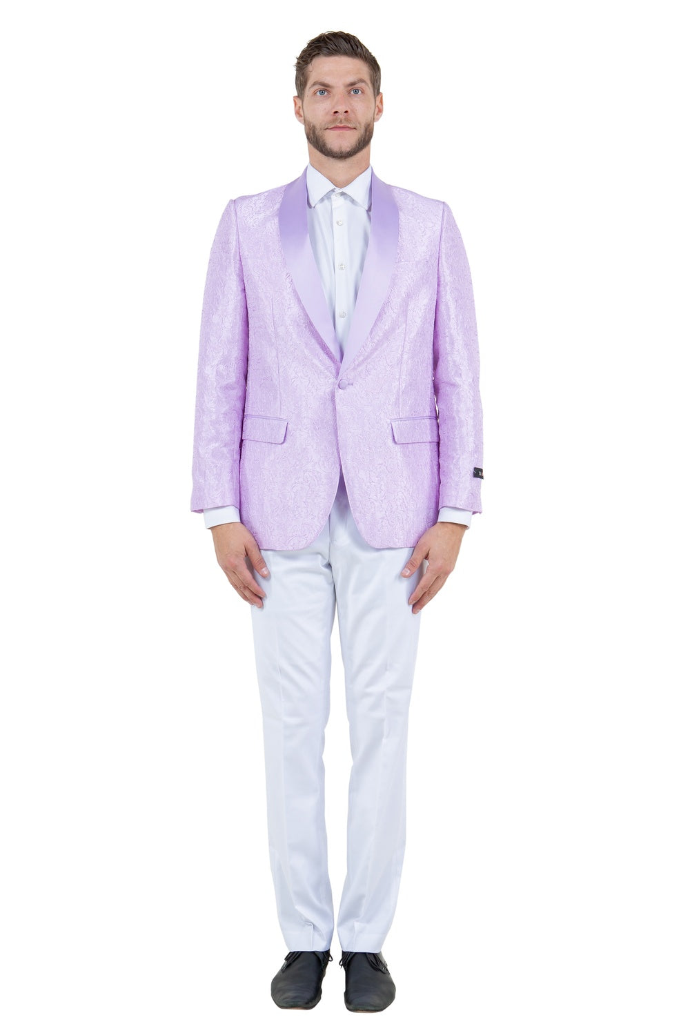 "Everett" Lavender Tuxedo Jacket (Separates)