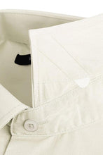 "Icon" Ivory Laydown Cotton Blend Dress Shirt