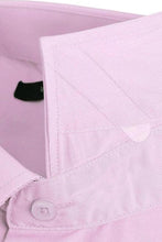 "Icon" Pink Laydown Cotton Blend Dress Shirt