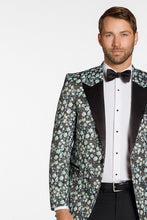 "Floral Fusion" Sage Peak Tuxedo Jacket (Separates)