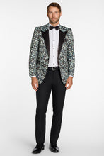 "Floral Fusion" Sage Peak Tuxedo Jacket (Separates)