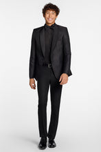 "Night Vine" Black Shawl Tuxedo Jacket (Separates)