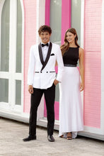 "Park Lane" White Shawl DB Tuxedo Jacket (Separates)