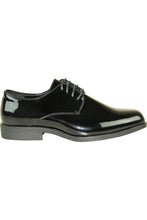 "Sarno" Black Vangelo Tuxedo Shoes