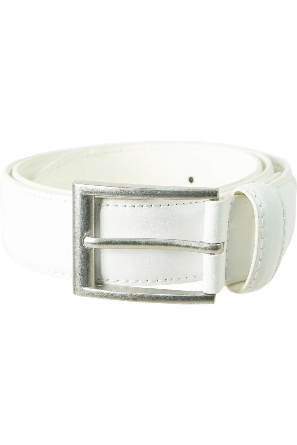 White Dress Belt