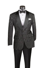 "Impressions" Black Tuxedo Jacket (Separates)