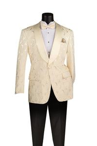 "Impressions" Light Champagne Tuxedo Jacket (Separates)