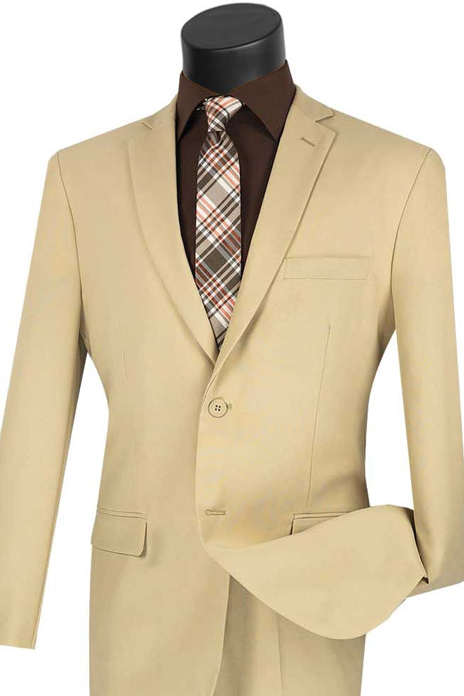 "Versafit" Beige Suit (2-Piece Set)