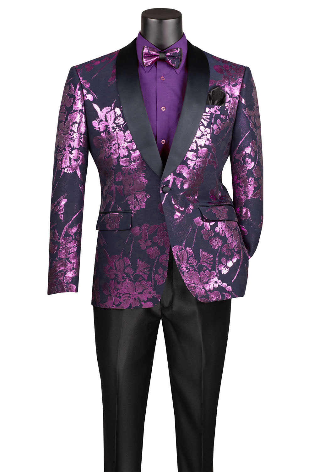 "Fusion" Lavender Tuxedo Jacket (Separates)